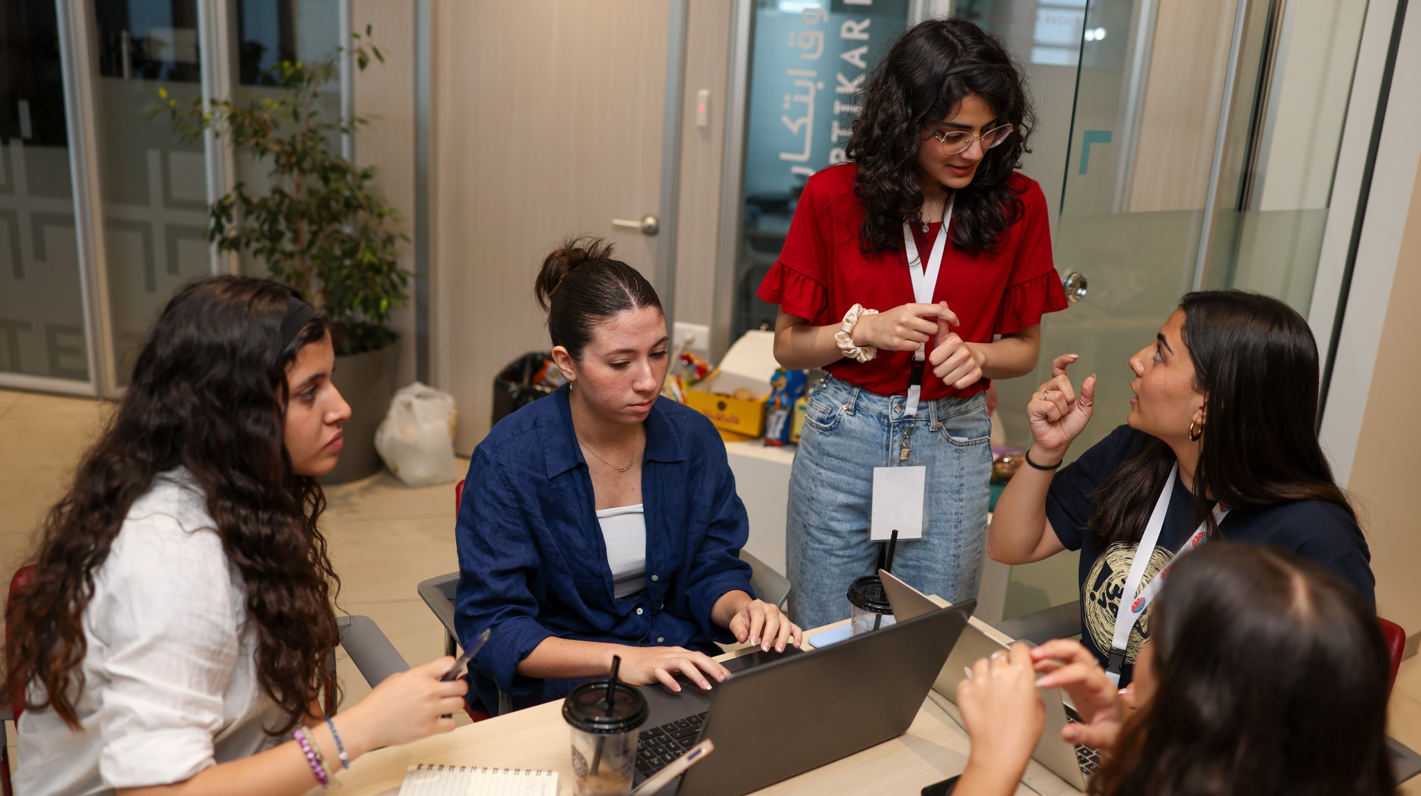 TechSeedlings participants learning and working together